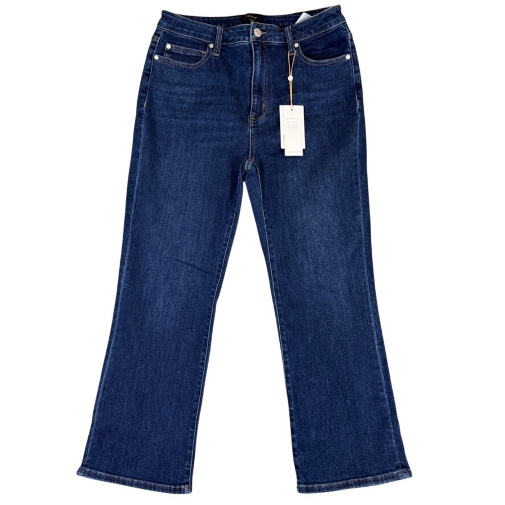 NWT Quince Ultra-Stretch High-Rise Flare Jeans Dark Wash Size 31 NWT